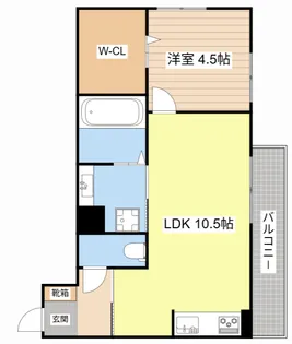 滋賀県彦根市古沢町【アパート】の間取り
