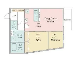 LiveFlat学芸大学【2階】の間取り