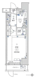 ARTESSIMO LATO【15階】の間取り