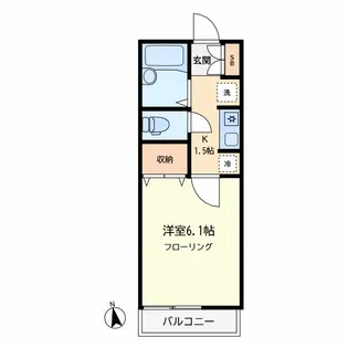 パークレーン自由ヶ丘1【1階】の間取り