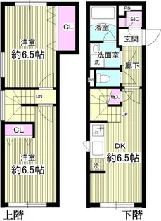 2DKの間取り画像