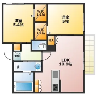 Maison M【2階】の間取り