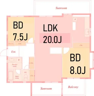 戸塚区矢部町マンション【3階】の間取り