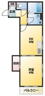 ダイヤステージ西荻窪【2階】の間取り