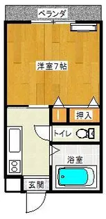 メゾン大森【1階】の間取り