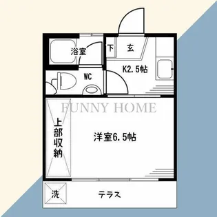 セレーノ永福【1階】の間取り