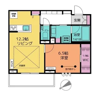 AZU【1階】の間取り