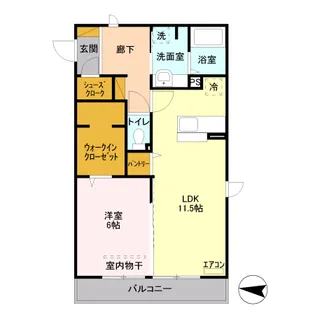 Villa Garland Court【3階】の間取り