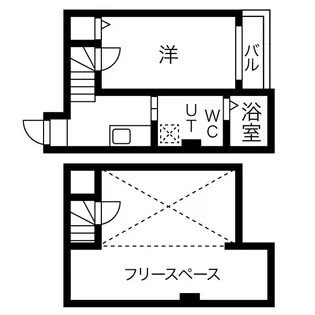 カーサ・フィオーレR【1階】の間取り