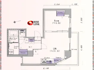 YK ベルヴィル【2階】の間取り