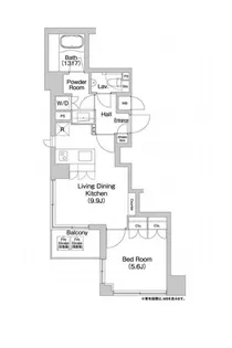 東京都中央区日本橋堀留町1【マンション】の間取り