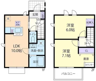 カーサ・ブルームの間取り