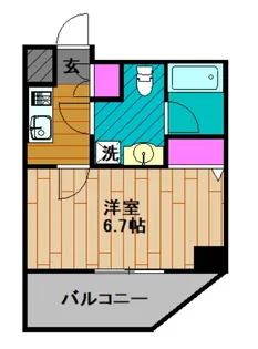 ジェノヴィア綾瀬スカイガーデン【10階】の間取り