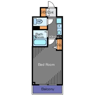 クレメント白金JP【3階】の間取り
