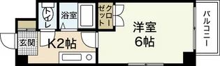AXIS上幟町【8階】の間取り