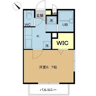 アレグリーア【2階】の間取り