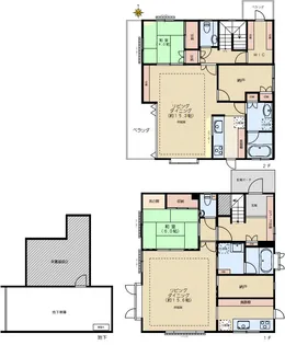 東京都文京区西片2【一戸建】の間取り