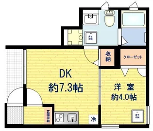 プリーマ【1階】の間取り