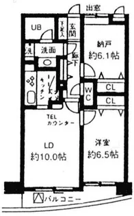 シルフィード南平台【3階】の間取り