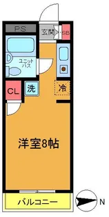 ストーンフィールドNO.5【2階】の間取り