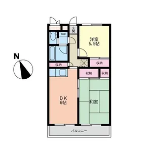 アイスコ永田ビル【4階】の間取り