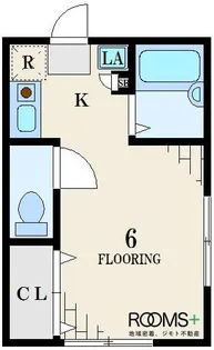 ファミール桜上水【1階】の間取り