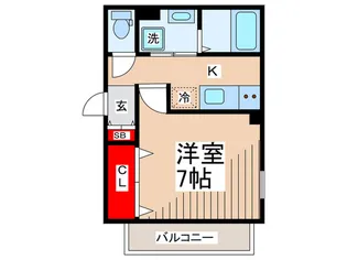 ポンピエール板橋本町【1階】の間取り