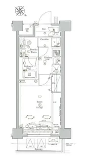 プレール・ドゥーク志村坂上II【3階】の間取り