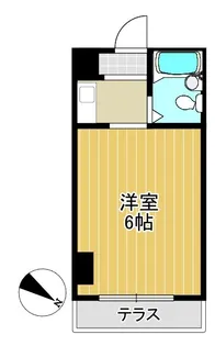 ルネッサンスエレガンス【1階】の間取り