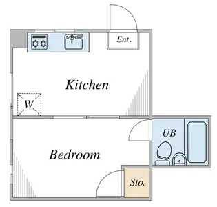 エルマンション【1階】の間取り