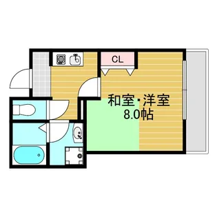 震雲マンション【2階】の間取り