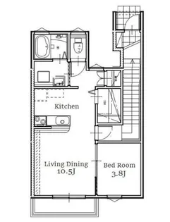 ラ・コッリーナ泉B【2階】の間取り
