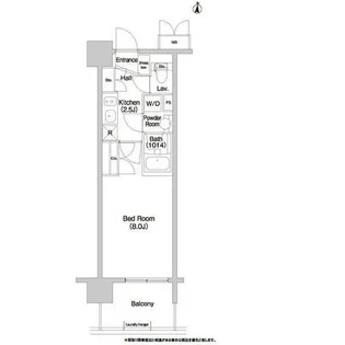 コンフォリア大島【2階】の間取り