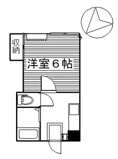 シティーハイツC【1階】の間取り