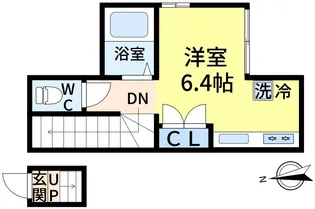 FAIR新小岩east【2階】の間取り