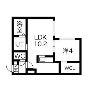 cise Yamahana【4階】の間取り