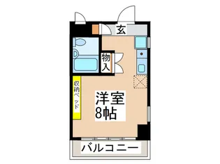 藤が丘エクセレンス【3階】の間取り