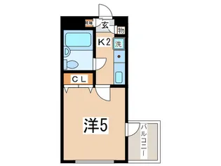 プレ-ル小田急相模原【1階】の間取り