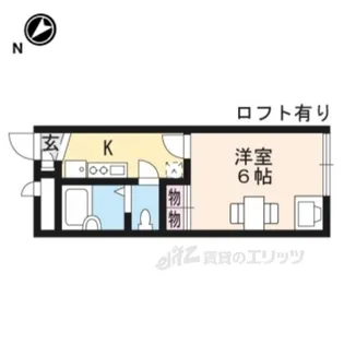 レオパレススイート【2階】の間取り
