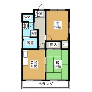 ネオフラッツA【3階】の間取り