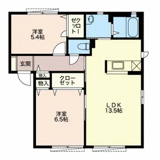 Forest神楽 A【1階】の間取り