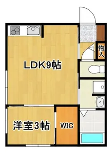 INTEGRAL北一色【2階】の間取り