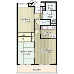 パークセリタ二子玉川【3階】の間取り