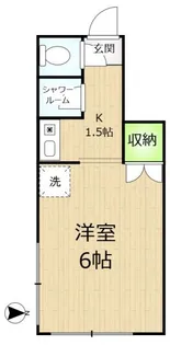 コーポ雨宮【2階】の間取り