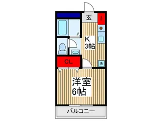 ピュアレスト【1階】の間取り