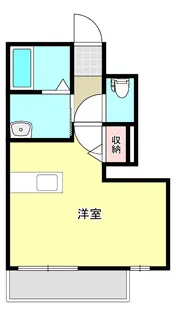 リヴィエール壱番館【1階】の間取り