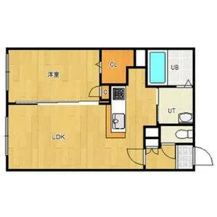 カヌレ【1階】の間取り