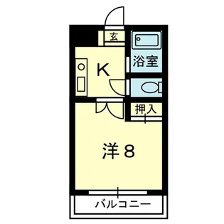 NWビル【6階】の間取り