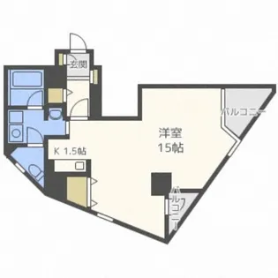 シャンドール宮の森【8階】の間取り