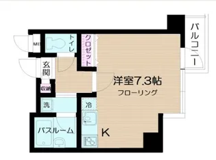 ボヌール三軒茶屋【3階】の間取り